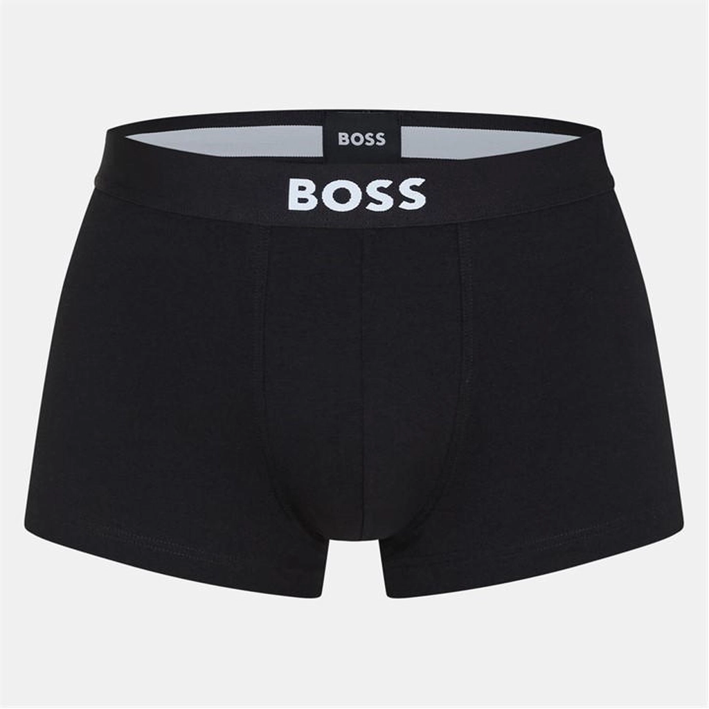 Hugo Boss Three-pack of logo-waistband boxer briefs - Multi